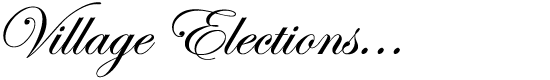 Bellport Village Elections